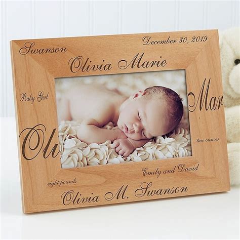 New Arrival Personalized Baby Frame | buybuy BABY in 2021 | Personalized baby frame, Baby frame ...