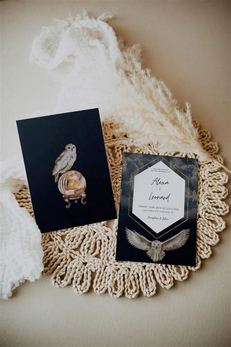 7 Magical Harry Potter Wedding Invitations (for Muggles!) | Plan My Wedding Africa