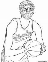 Russell Westbrook White Coloring Sheets Pages sketch template