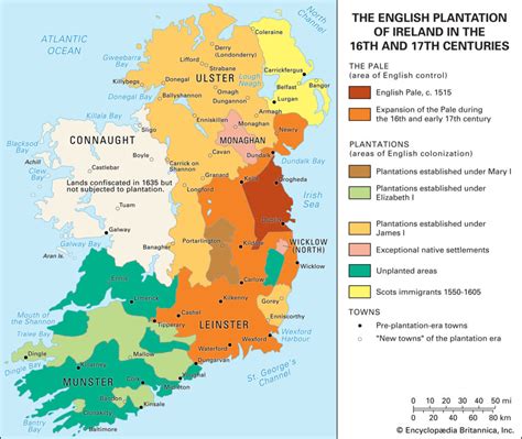 Plantation of Ireland to 1641 – The History of England