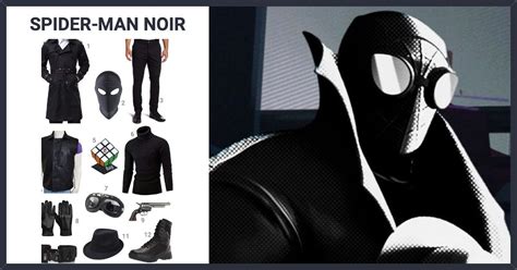 Dress Like Spider-Man Noir (Into the Spider-Verse) Costume | Halloween and Cosplay Guides