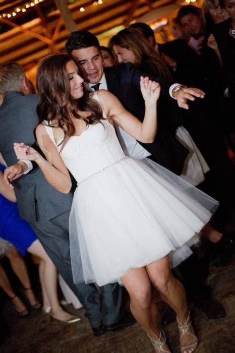 Soccer player Alex Morgan and Servando Carrasco celebrate at their wedding reception on December ...