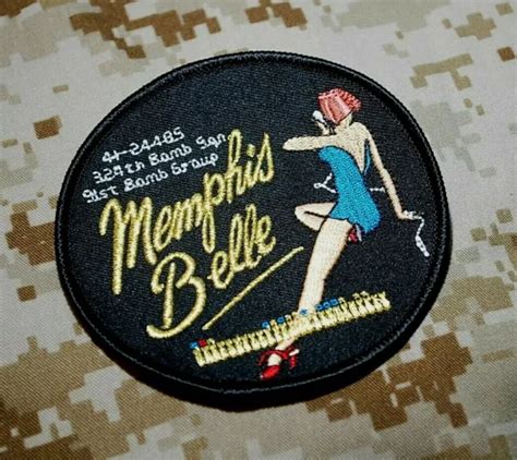 WWII ARMY AIR FORCE B-17 FLYING FORTRESS 8th US AAF MEMPHIS BELLE iron-on PATCH EUR 14,29 ...