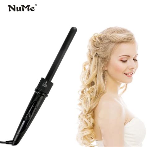 NuMe Brand Hair Curler Set Interchangeable Curling Iron 5 in 1 hair curling wand waver Rollers ...