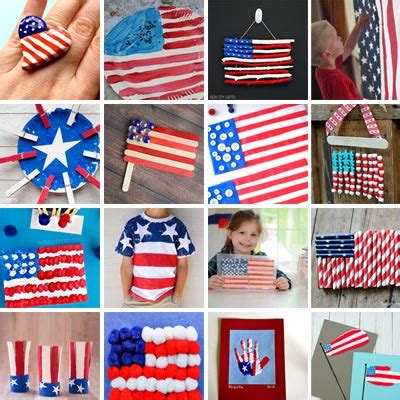 25 American Flag Crafts For Kids - Non-Toy Gifts