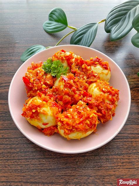 Telur Balado Praktis ala Padang - Resep | ResepKoki