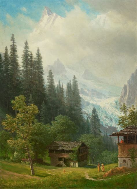 ALBERT BIERSTADT (1830-1902), Alpine Scene | Christie's