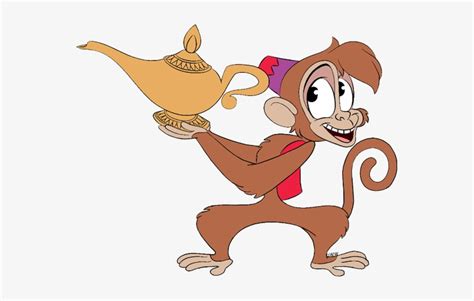 Abu, Magic Lamp - Aladdin Abu With Lamp Transparent PNG - 560x441 - Free Download on NicePNG