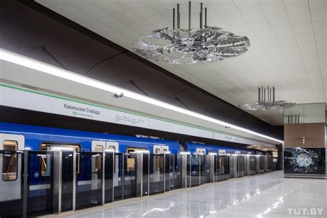 Minsk opens third metro line with Stadler train fleet - Urban Transport ...