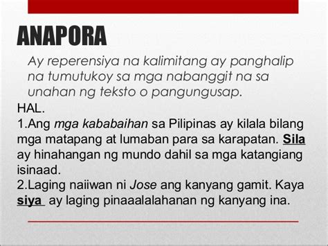 anapora at katapora - philippin news collections