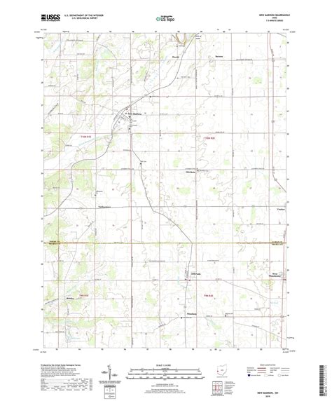 New Madison Ohio US Topo Map – MyTopo Map Store