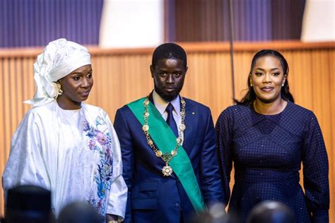 Senegal swears in new president days after his release from prison