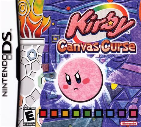 Kirby Canvas Curse DS Game