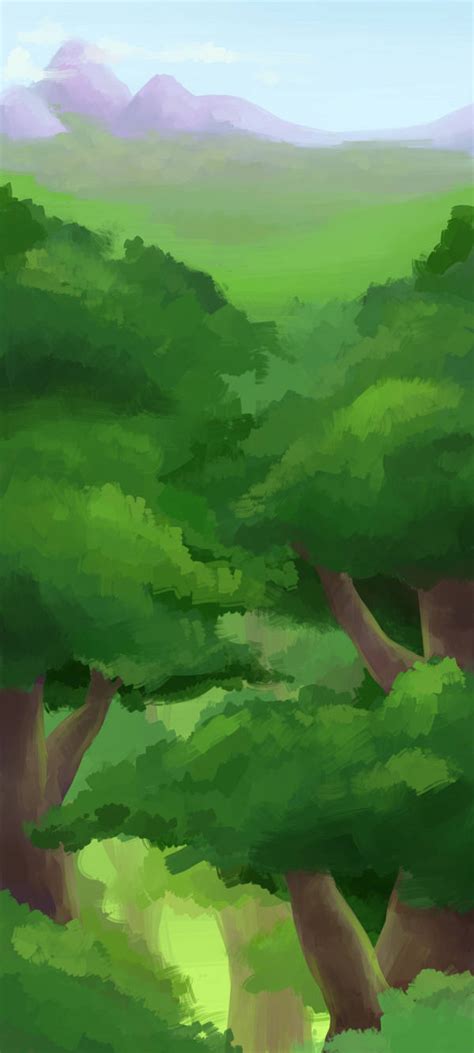 Forest Color Study 2 by pettyartist on DeviantArt