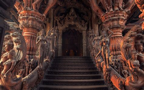 templo mujer arquitectura edificio interior India escultura HDR dragón puerta escalera religión ...