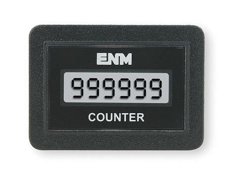 ENM Electronic Counter, Number of Digits: 6, LCD Display, Max. Counts ...