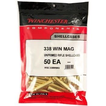 .338 Winchester Mag - Winchester Brass - ReloadingEverything