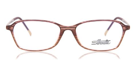 Silhouette SPX Illusion 1605 3530 Glasses Gradient Rosewood Brown ...