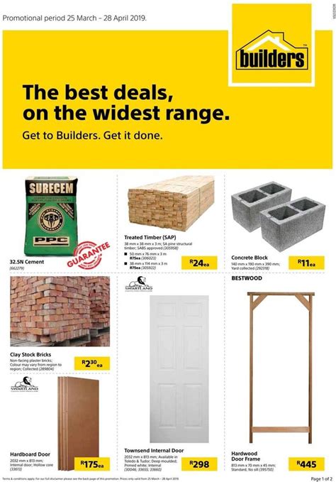 Builders Warehouse catalogue and weekly deals until 28.04 #35465 - allcatalogues.co.za ...