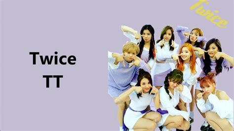 Twice TT Lyrics - YouTube