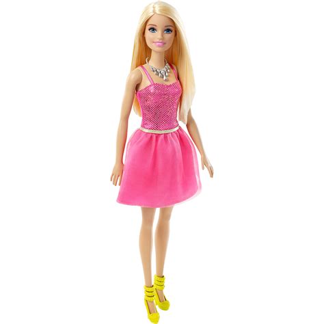 Barbie Glitz Doll Pink Dress