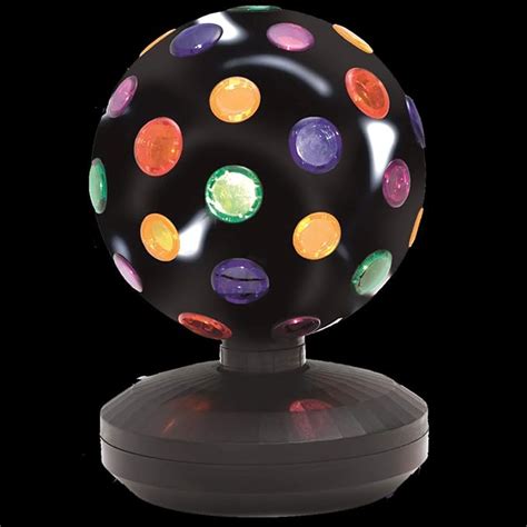 Kicko Spinning Disco Ball with LED Lights - for Parties, Lighting, Halloween, Christmas, Flare ...