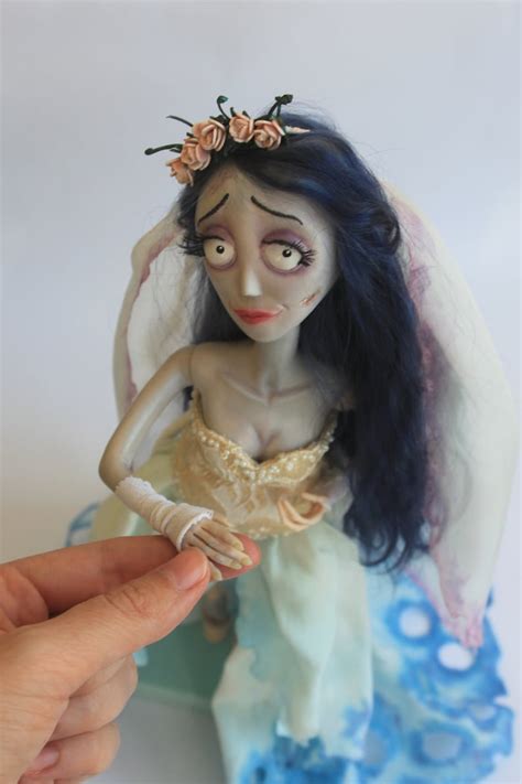 Corpse Bride doll Emily Bride Emily figure Emily art doll | Etsy