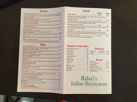 Big portions and great entrees - Review of Rafael's Italian Restaurant, Trenton, GA - Tripadvisor