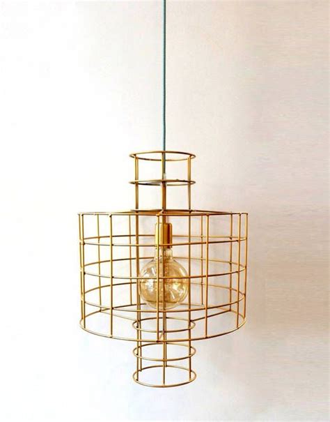 gold-cage-pendant-light | Cage pendant light, Cool chandeliers, Pendant lighting