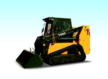 Hydraulic Pump Skid Steer Loader / Mini Skid Steer 80Hp Power ISO Certification