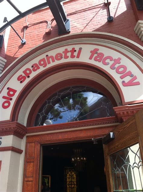 The Old Spaghetti Factory | Spaghetti factory, Visit san diego, Travel dreams