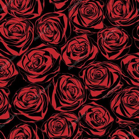 Rose Pattern Background