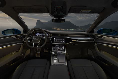 Audi A7 Sportback 2019 azul - interior totalmente digital - Autos Actual México