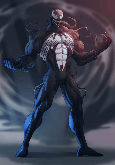 ArtStation - Venom fanart, Nightspin SFMT | Fan art, Art, Venom