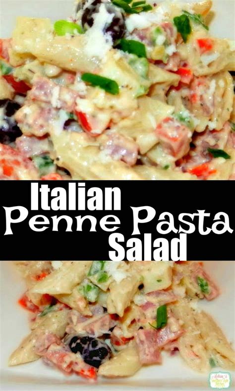 Italian Penne Pasta Salad - melissassouthernstylekitchen.com