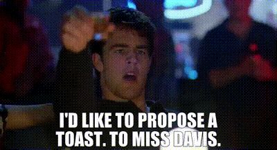 YARN | I'd like to propose a toast. To Miss Davis. | Varsity Blues ...