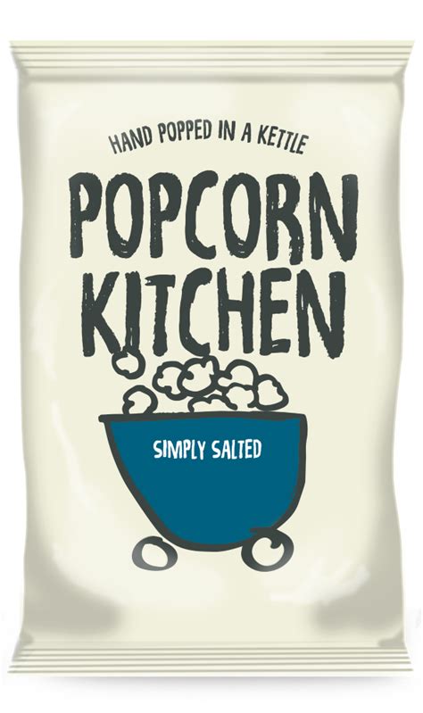 Popcorn Kitchen - Simply Salted (12 x 100g) - Love for Local Ltd