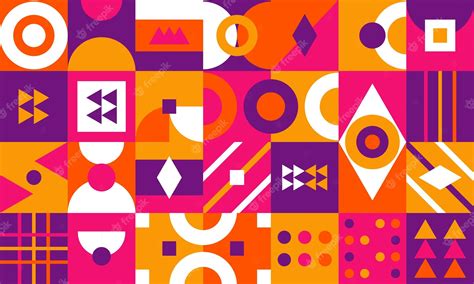 Premium Vector | Abstract geometric background with minimal design