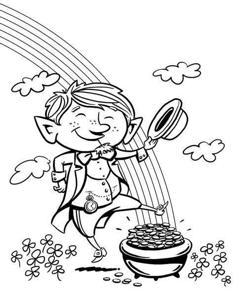 Leprechaun Coloring Pages - Best Coloring Pages For Kids