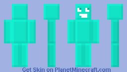 Diamond Block Minecraft Skin