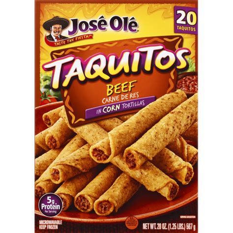 Jose Ole Taquitos, Beef (1 oz) - Instacart