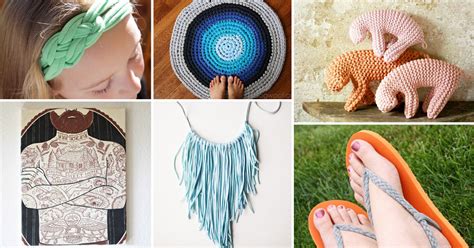 26 DIY Old T-Shirt Crafts & Uses You Never Thought Possible! ⋆ Bright Stuffs