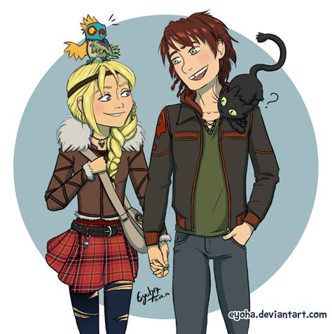 Httyd 2 - Hiccup and Astrid by Eyoha on DeviantArt