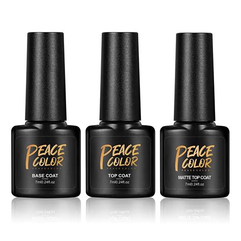 YOU WILL GET: SET #1012 7ml Base Coat*1 7ml Top Coat*1 SET #1054 7ml ...