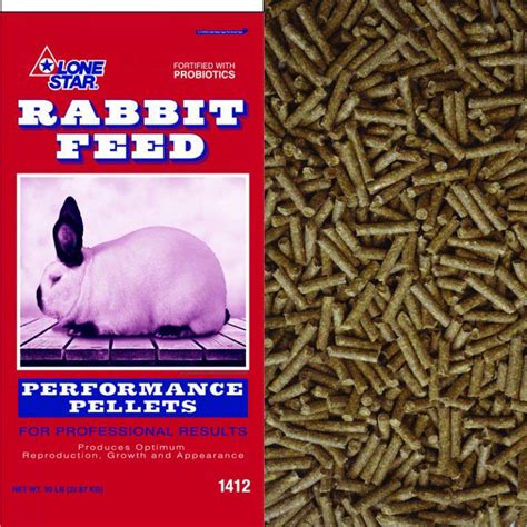 1412 - 18% Performance Rabbit Pellets - Lonestar Feed