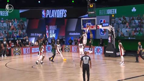 Video: Bam Adebayo Obliterates Jayson Tatum's Late-Game Dunk Attempt to ...