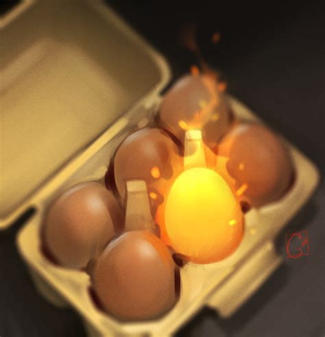 Phoenix Egg by GaudiBuendia on DeviantArt