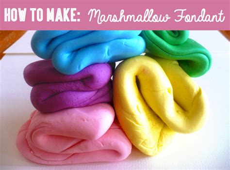 Wonderful DIY Easy Marshmallow Fondant