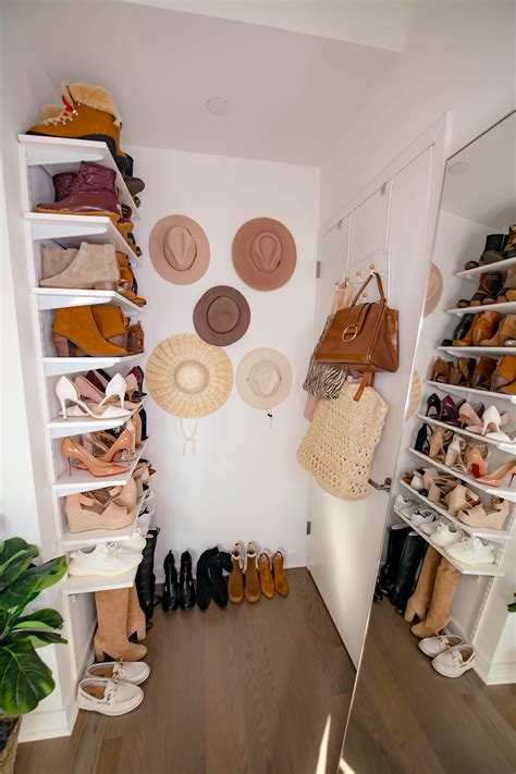 How To Hang Shoe Shelves + A Hat Wall - Katie's Bliss