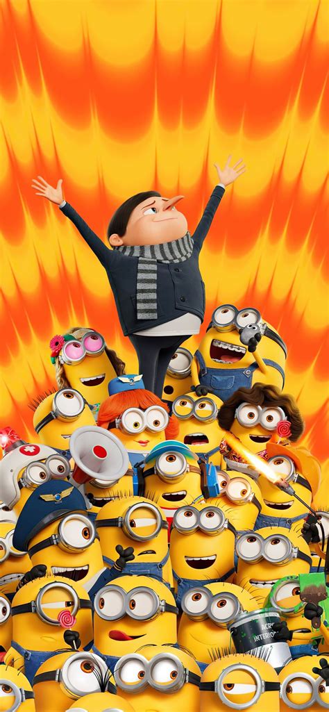 minions the rise of gru 2022 iPhone Wallpapers Free Download